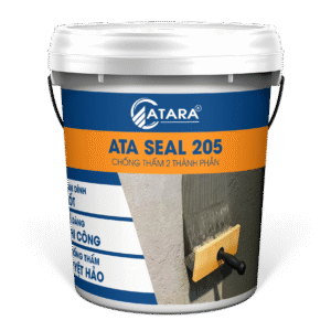 ATA SEAL 205 - Chống Thấm 2 Thành Phần Polyme Xi Măng Độ Đàn Hồi Cao